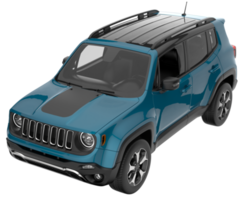 suv realista isolado em fundo transparente. renderização 3D - ilustração png