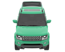 realistisk sUV isolerat på transparent bakgrund. 3d tolkning - illustration png