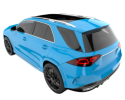 realistisk sUV isolerat på transparent bakgrund. 3d tolkning - illustration png