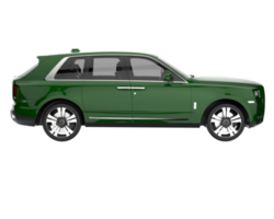 Realistic SUV isolated on transparent background. 3d rendering - illustration png