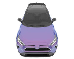 carro esporte isolado em fundo transparente. renderização 3D - ilustração png