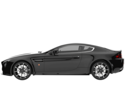 voiture de sport isolée sur fond transparent. rendu 3d - illustration png