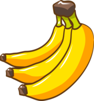 Banana png graphic clipart design