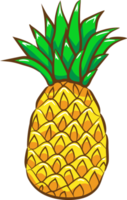 ananas png graphique clipart design