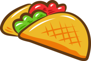 Taco PNG-Grafik-Clipart-Design png