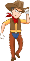 Cowboy png graphic clipart design