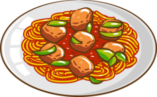 spaghetti png graphique clipart conception