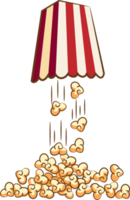 Popcorn png grafico clipart design