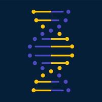 Cell, DNA molecule helix structure human gene code vector