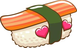 Sushi png graphic clipart design