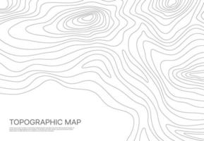 Topographic map, grid, texture, relief contour vector