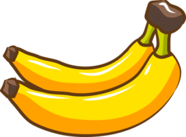 Bananen-PNG-Grafik-Clipart-Design png