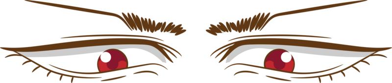 Anime-Auge-PNG-Grafik-Clipart-Design png