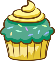 Cupcake png graphic clipart design