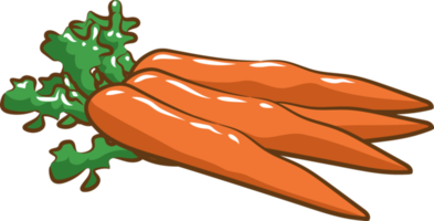 Carrot png graphic clipart design