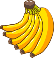 plátano png gráfico clipart diseño