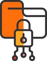 Data Encryption Vector Icon