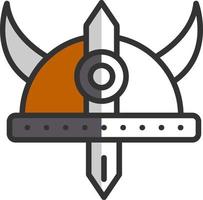 Viking Vector Icon