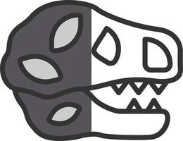 Tyrannosaurus Vector Icon