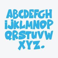 English Alphabets vector illustration