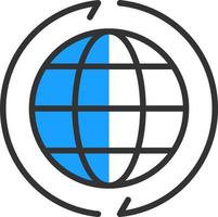 Worldwide Vector Icon