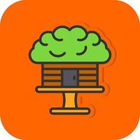 Tree House Vector Icon