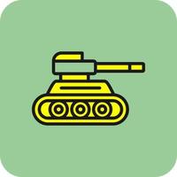 Tank Vector Icon