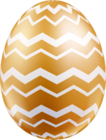 huevos de pascua color dorado png