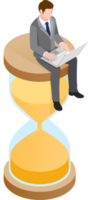 Business time concepts symbol color png