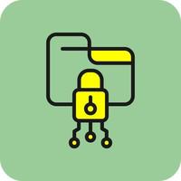 Data Encryption Vector Icon