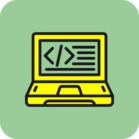 icono de vector de software