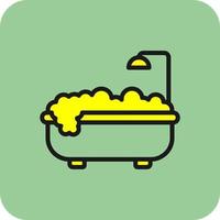 Bathtub Vector Icon