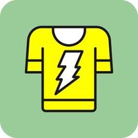 icono de vector de camiseta