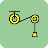 Pulley Vector Icon