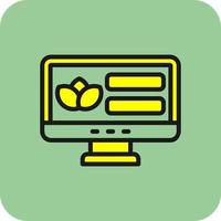 Online Booking Vector Icon