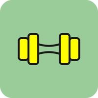 Dumbbell Vector Icon