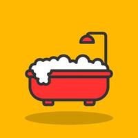 Bathtub Vector Icon