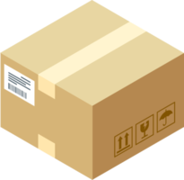 símbolo da caixa do pacote png