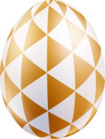 huevos de pascua color dorado png