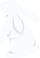 coniglietto coniglio carta tagliare simbolo png