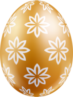 easter eggs gold color png