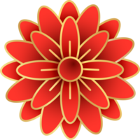 Chinese flower symbol png