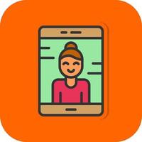 Videocall Vector Icon