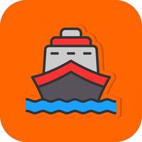 Ship Vector Icon