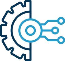 Digital Transformation Vector Icon