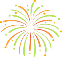 Fireworks illustration symbol
