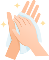 hand- het wassen stap png