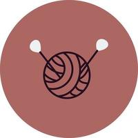 Yarn ball Vector Icon