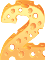 Cheese number symbol png