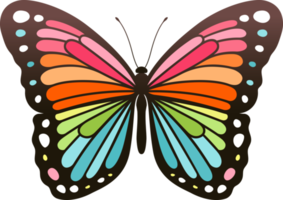 butterfly color symbol png